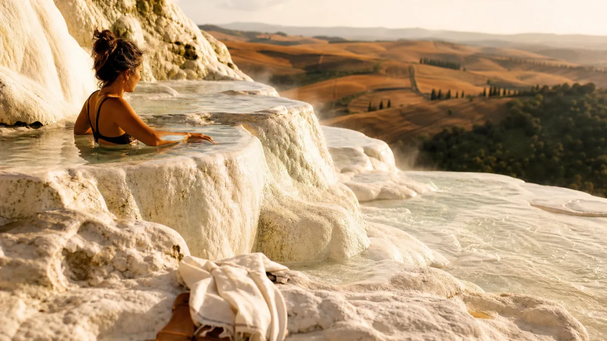 San filippo ai bagni : guide des sources thermales de Toscane